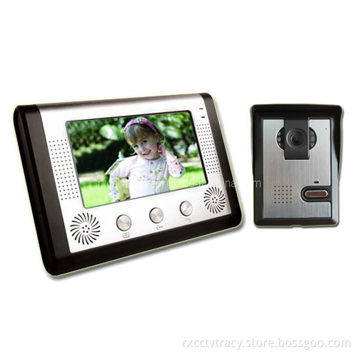 Door Entry with 7" LCD Display for Home Video Entry System (RX-707C1)